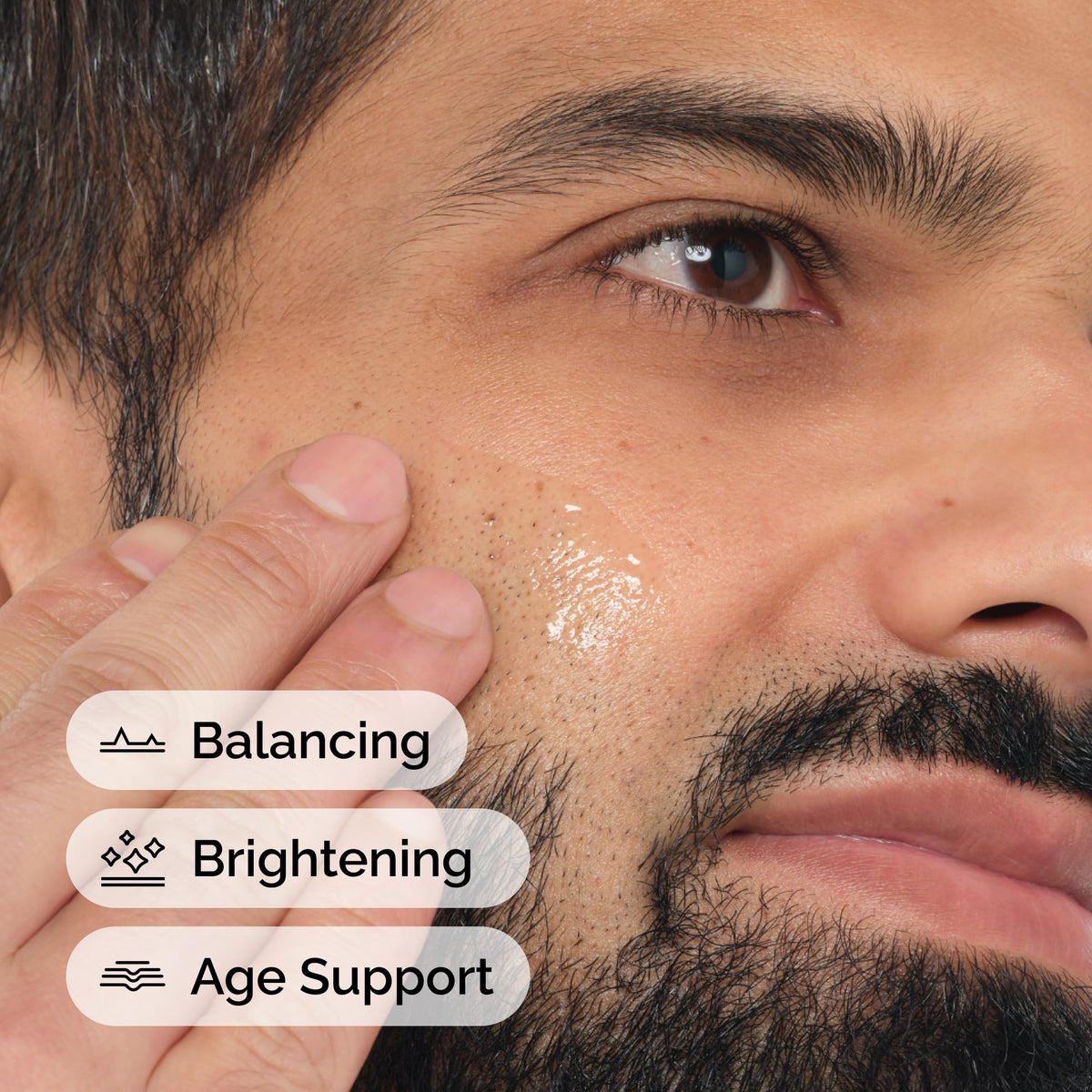 The Ordinary serum dispensed on skin, demonstrating quick absorption and non-greasy feel