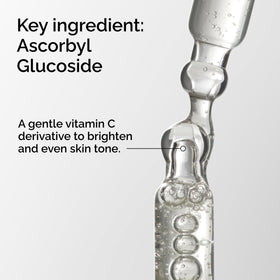 The Ordinary dropper releasing serum, close-up texture view for lightweight absorption benefit