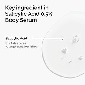 The Ordinary serum texture on skin highlighting lightweight, non-greasy absorption