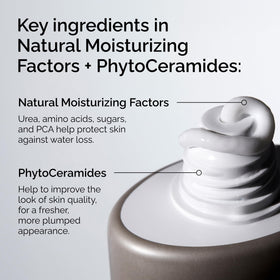 The Ordinary close-up of cream texture highlighting rich hydration