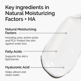 The Ordinary emulsion texture on hand demonstrating fast absorption and non-greasy finish