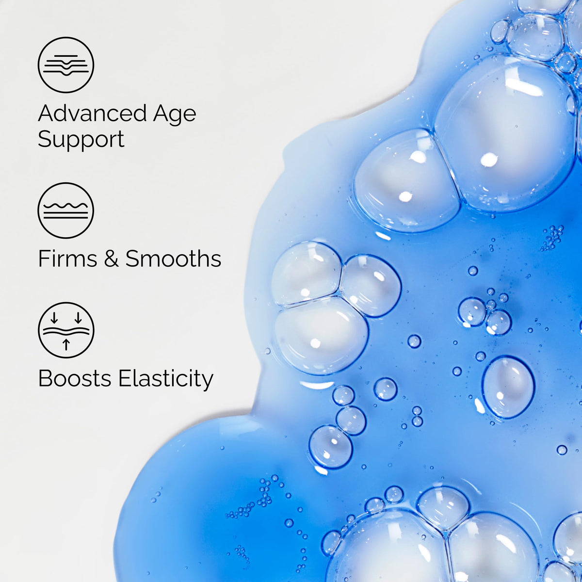 The Ordinary serum texture on skin demonstrating lightweight absorption and hydrated finish