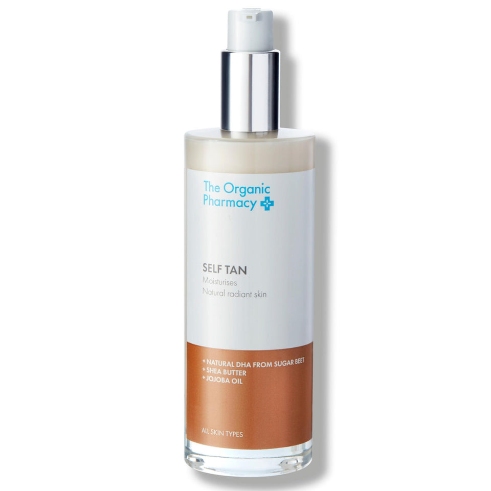 The Organic Pharmacy front packaging showing tube and label for confident choice