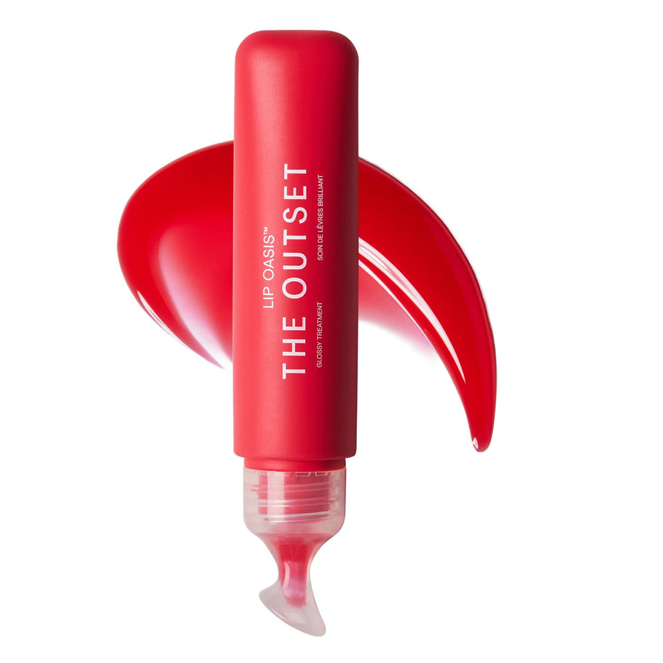 The Outset front packaging showing compact tube and branding, clean-luxury look