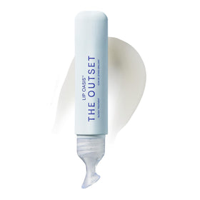 The Outset front tube showing clear glossy lip balm for visible hydration