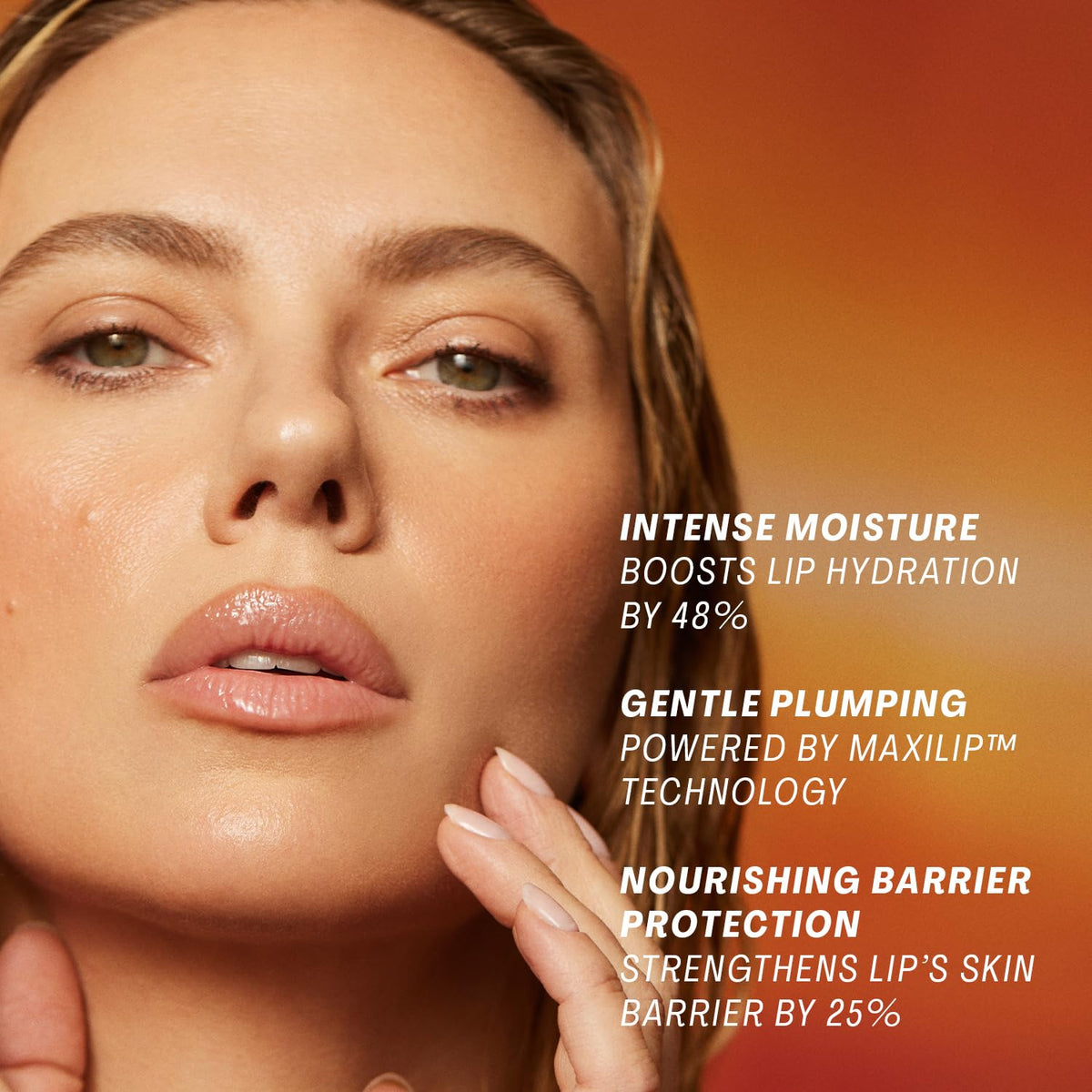 The Outset Dune swatch on skin showing subtle tint and natural finish benefit