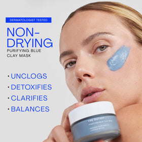 Close-up mask texture from The Outset highlighting silky spreadability