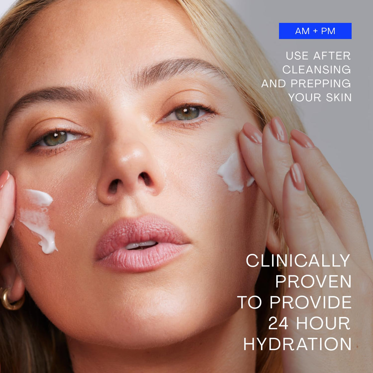the outset moisturizer in hand illustrating compact 1.7 fl oz size