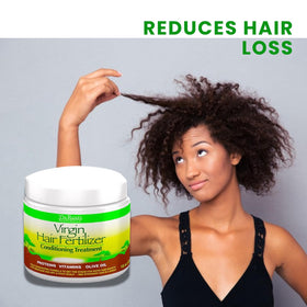 The Roots Naturelle being applied to curly hair to enhance softness and manageability