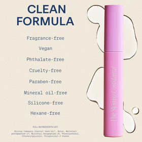 The Skinny Confidential beside a ruler for scale showing compact, travel-friendly size