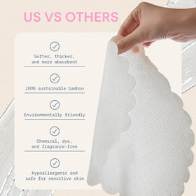 The Skinny Confidential towel used with micellar water for gentle makeup removal