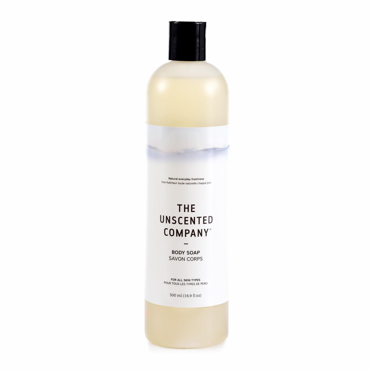 The Unscented Company front bottle showing clean label and size benefit