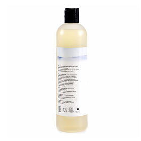 The Unscented Company pump and label detail highlighting easy dispensing
