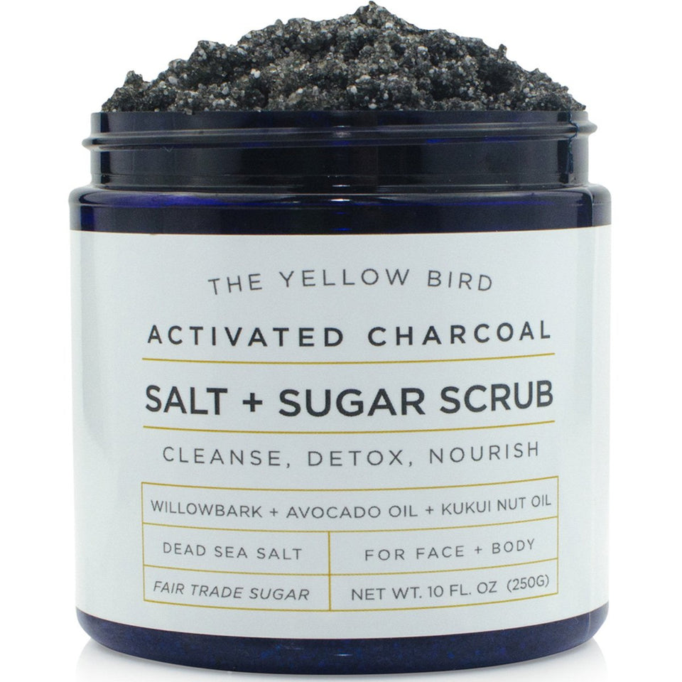 The Yellow Bird front jar showing full packaging and product benefit