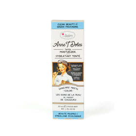 theBalm squeezed texture on hand highlighting creamy hydrating finish and blendability