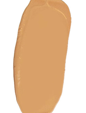 theBalm swatch of shade #18 on light skin showing natural blended coverage