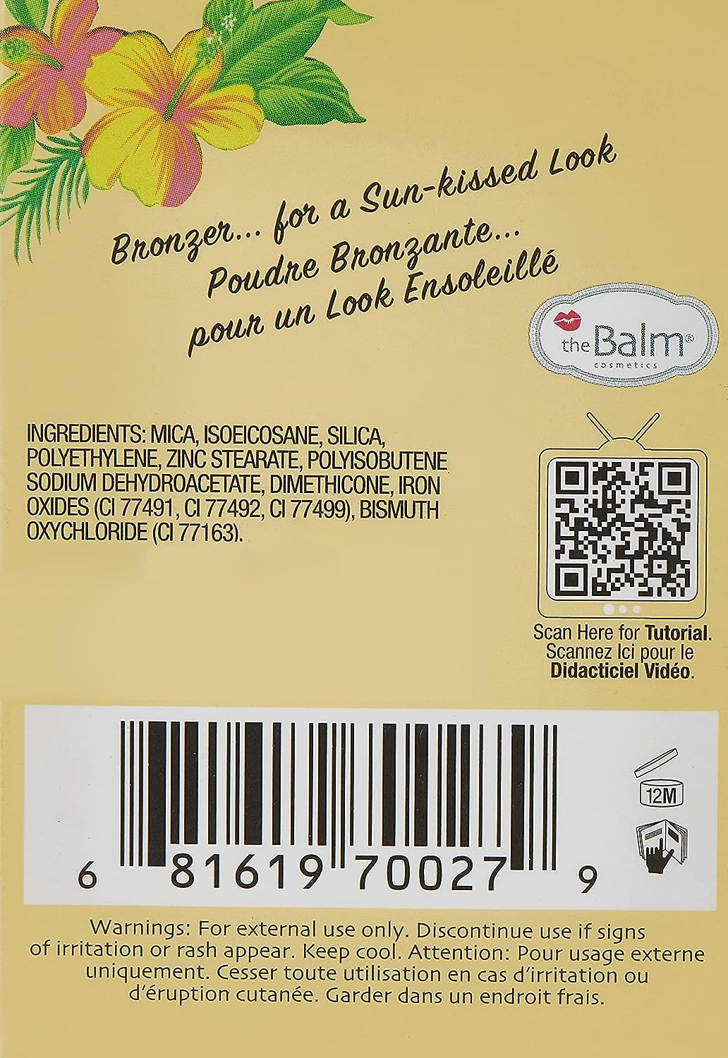 theBalm being applied to cheek to create natural shadow and sculpted definition