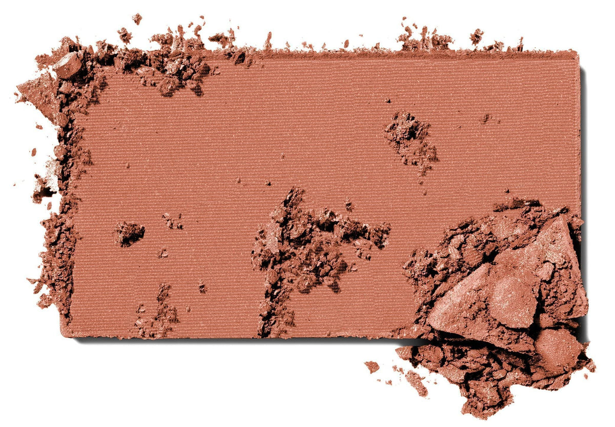 theBalm shimmer on eyelid adding subtle brightness and dimension