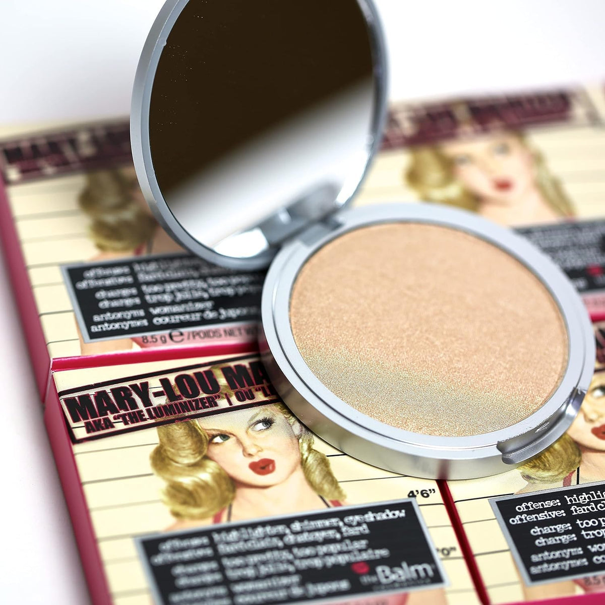 theBalm application on cheekbone in lifestyle scene for natural radiant glow