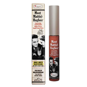 theBalm product tube front packaging showing shade and logo for clear identification