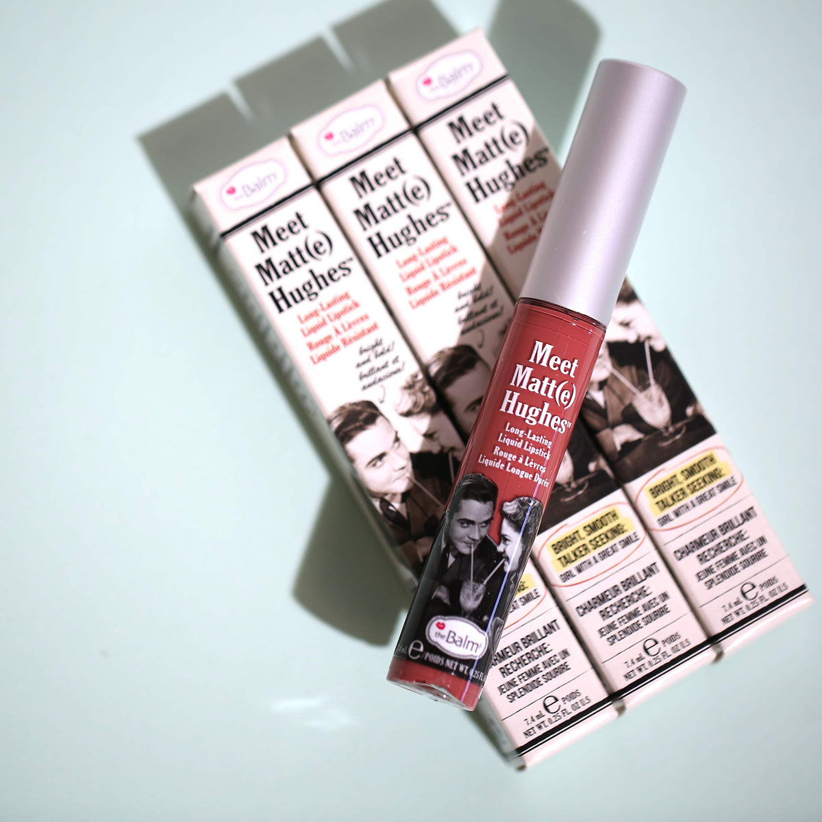 theBalm doe-foot applicator with product, precise application benefit