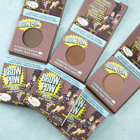 theBalm packaging label close-up showing product details and clean-ingredient emphasis