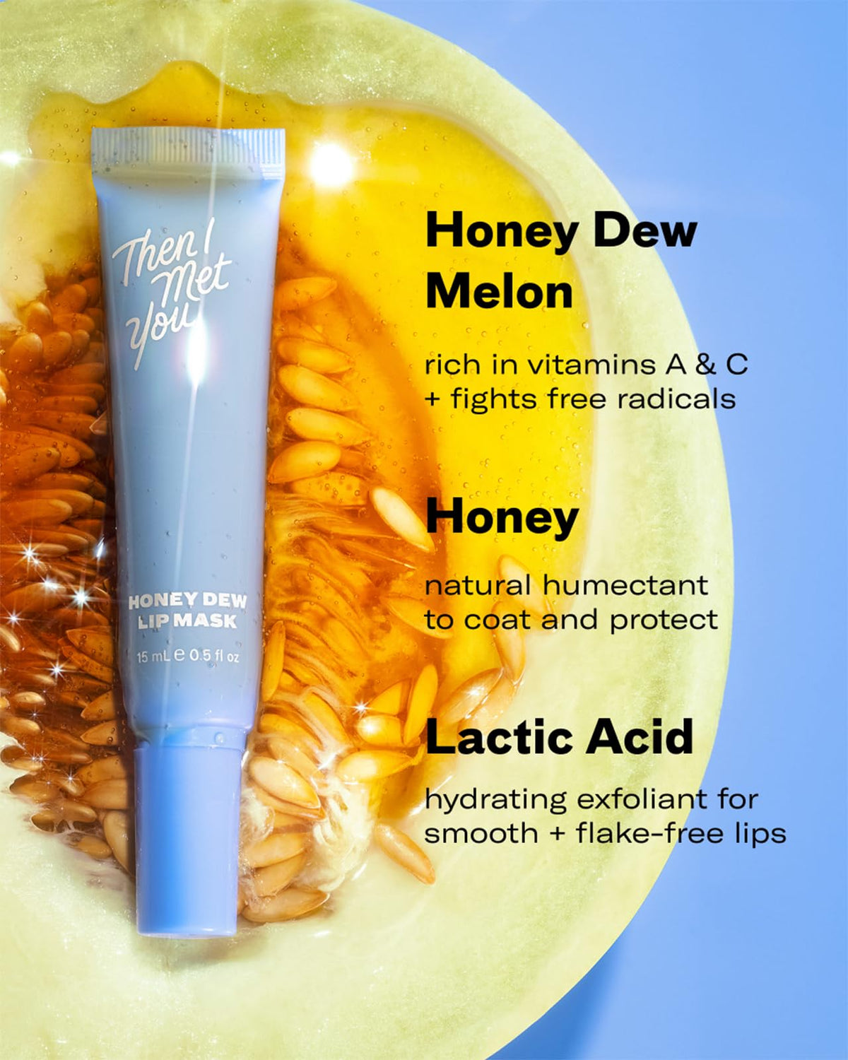 Then I Met You back label ingredients view for clear formulation transparency