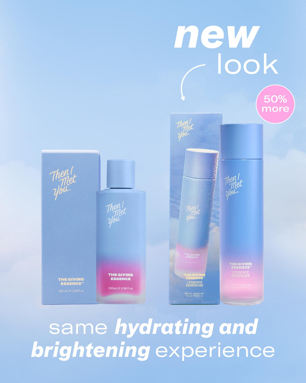 Then I Met You ingredients composition with berries and red algae conveying antioxidant protection