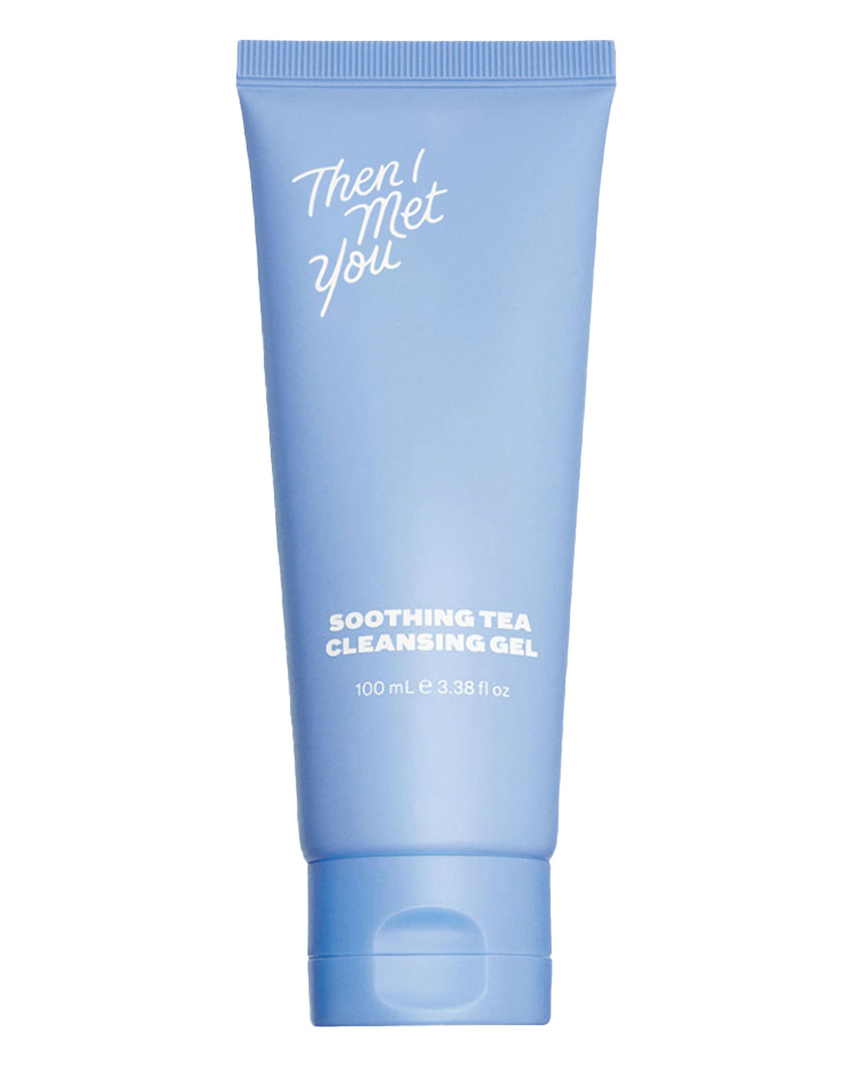 Then I Met You front packaging showing soothing tea cleansing gel benefits