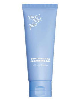 Then I Met You front packaging showing soothing tea cleansing gel benefits