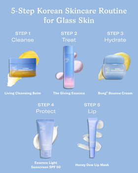 Then I Met You balm at bathroom sink being massaged on skin showing removal benefit