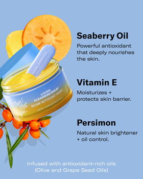 Then I Met You display of grape seed olive seaberry oils highlighting nourishing benefits