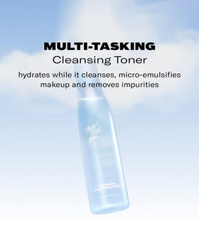 Then I Met You clear tonic pouring texture demonstrating lightweight hydration
