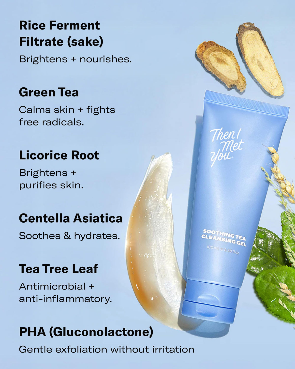 Then I Met You travel size tube packed in a travel kit for on-the-go skincare