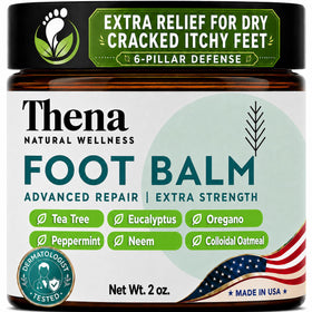 Thena front packaging showing product tube and relief benefit