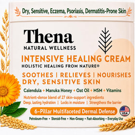 THENA front packaging tub showing label and clean design for trust