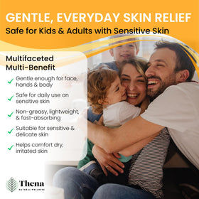 THENA manuka honey jar ingredient highlighting soothing moisture