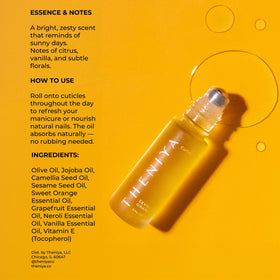 Theniya rollerball close-up demonstrating precise application benefit