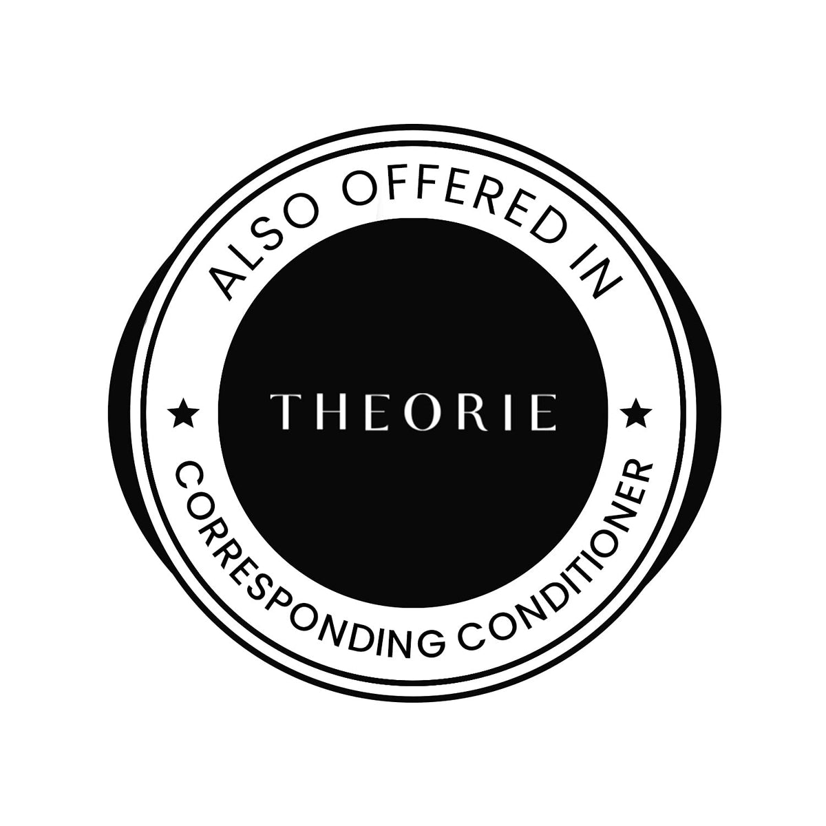 Person lathering Theorie shampoo in shower illustrating gentle cleansing and improved manageability