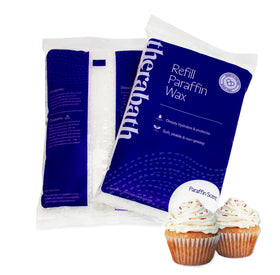 Therabath refill front view showing 6 lb packaging and clean presentation benefit