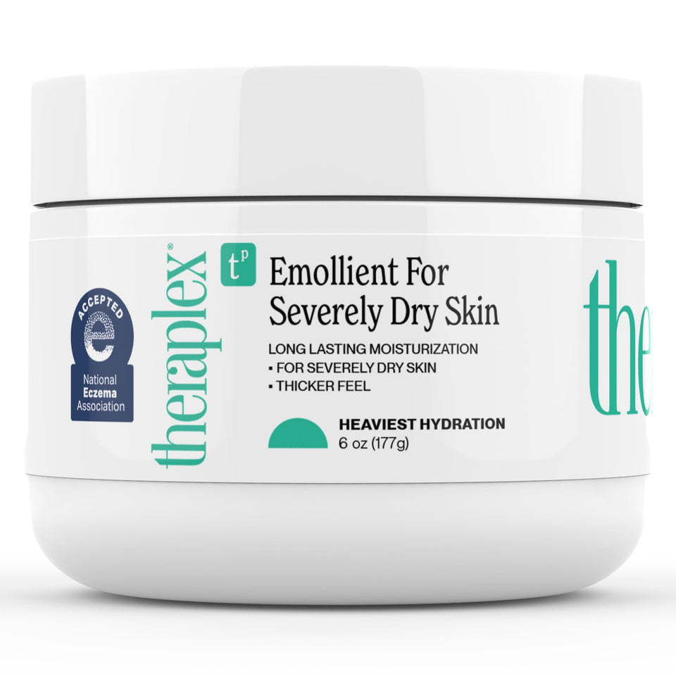 Theraplex front packaging showing 6 oz jar and product benefit