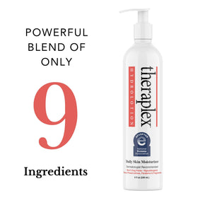 Using Theraplex on face to provide gentle, non-greasy moisture