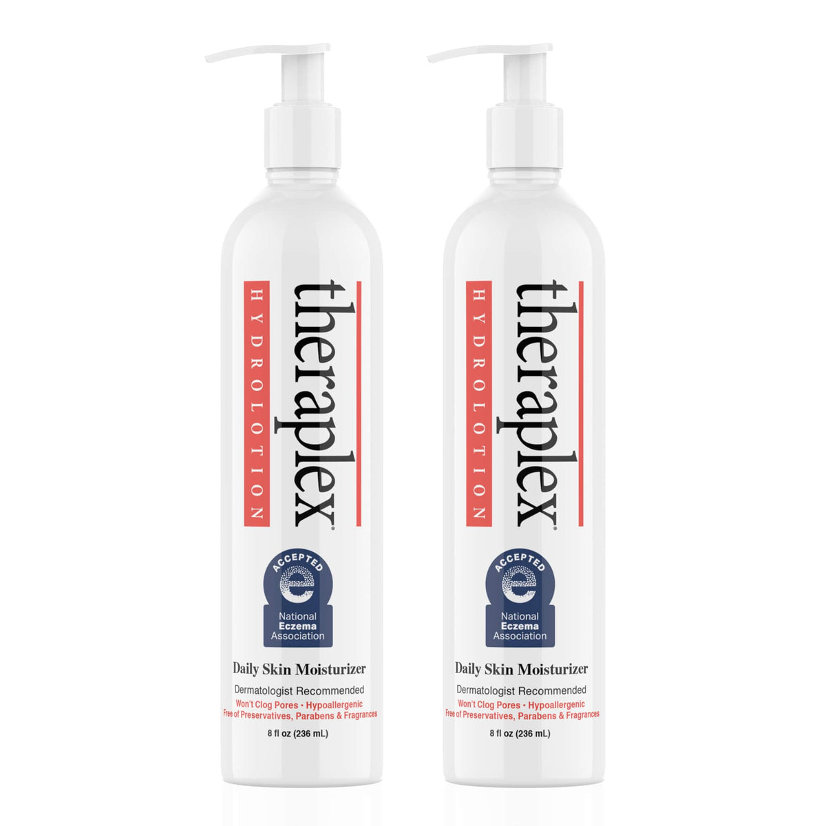 Theraplex front label showing product name and benefits