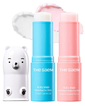 THESAEM bundle front packaging showing both eye sticks and benefits