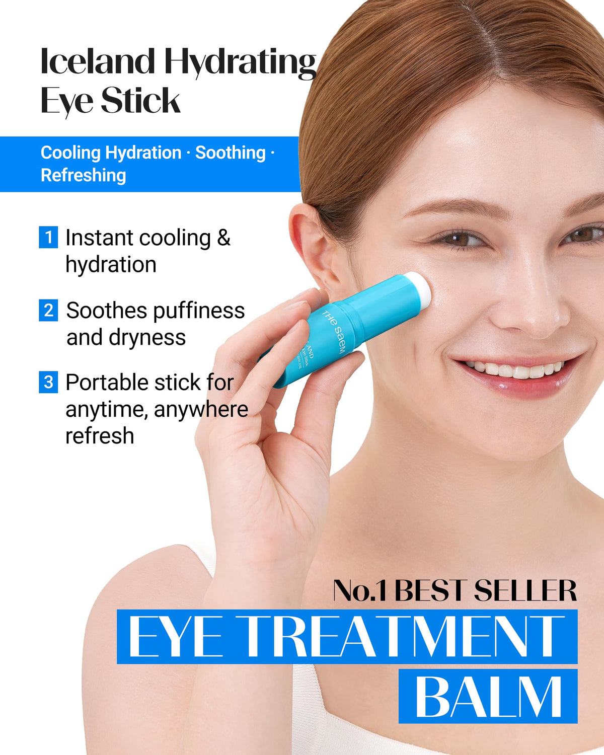 THESAEM collagen stick close-up highlighting texture for firmer skin