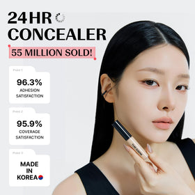 THESAEM sponge-tip close-up highlighting precise applicator for controlled coverage