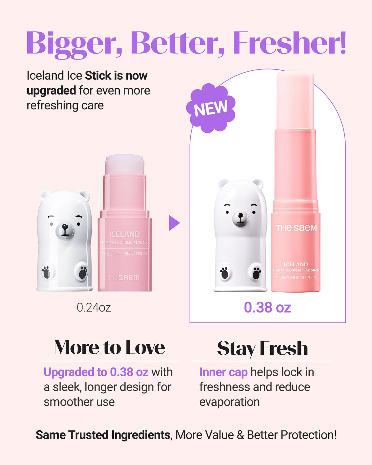 THESAEM close-up of roller texture showing smooth applicator for targeted hydration