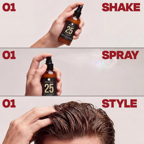 THESALONGUY before and after detangling demonstration for smoother hair