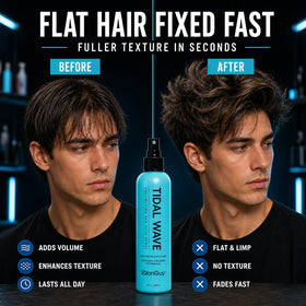 THESALONGUY close-up of textured hair strands showing matte definition