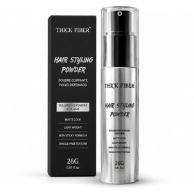 Thick Fiber front packaging showing compact 26g bottle and branding benefit